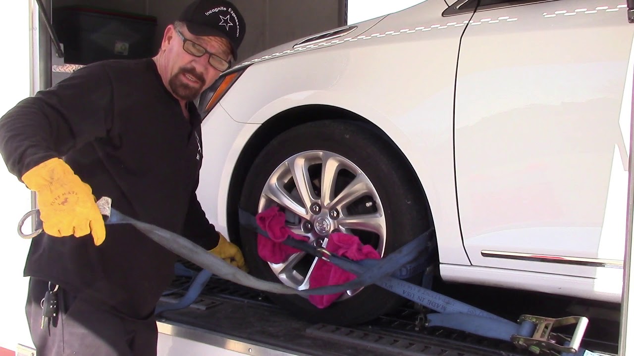 HOW TO PROPERLY TIE DOWN A CAR