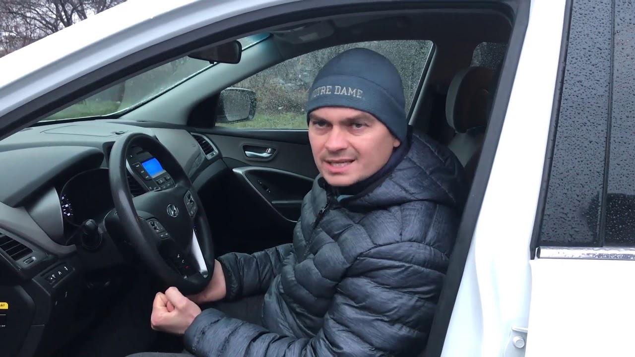 Hyundai Santa Fe  2015 американская версия для украинского рынка .