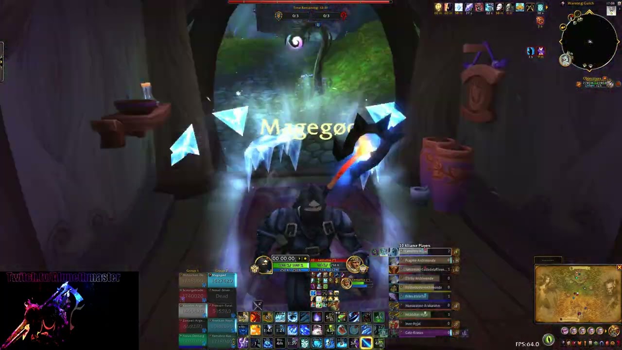 Frost Mage WSG | Dragonflight Retail WoW PvP | 10.2.6