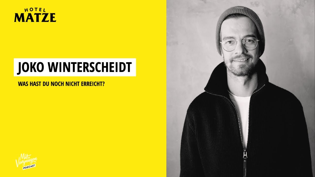Joko Winterscheidt - Was hast du noch nicht erreicht?