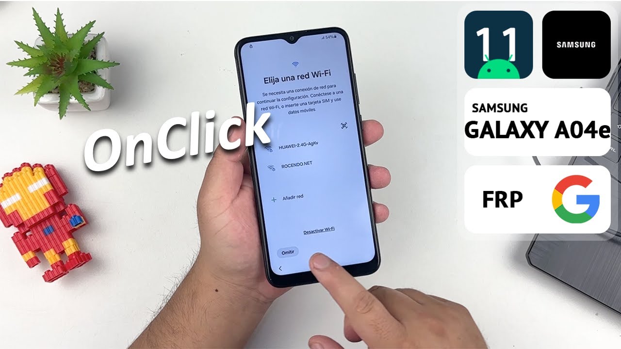 Eliminar Cuenta de Google Samsung Galaxy A04e | Android 14 | 2025 OnClick