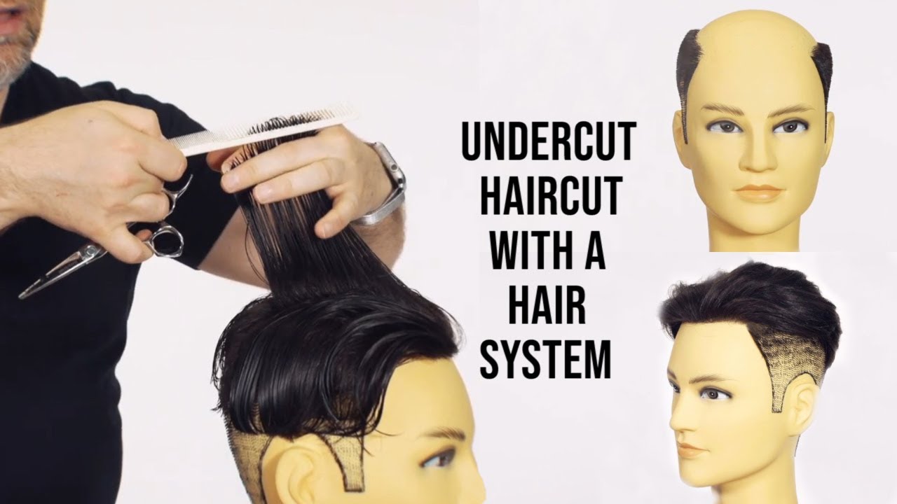 LaVivid Hair | How to Create Undercut Haircut for Men Using Men's Toupee