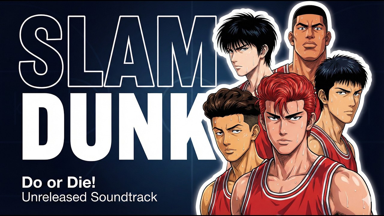 Slam Dunk Unreleased OST - Do or Die! Remastered Shohoku Attack Theme Original Soundtrack BGM