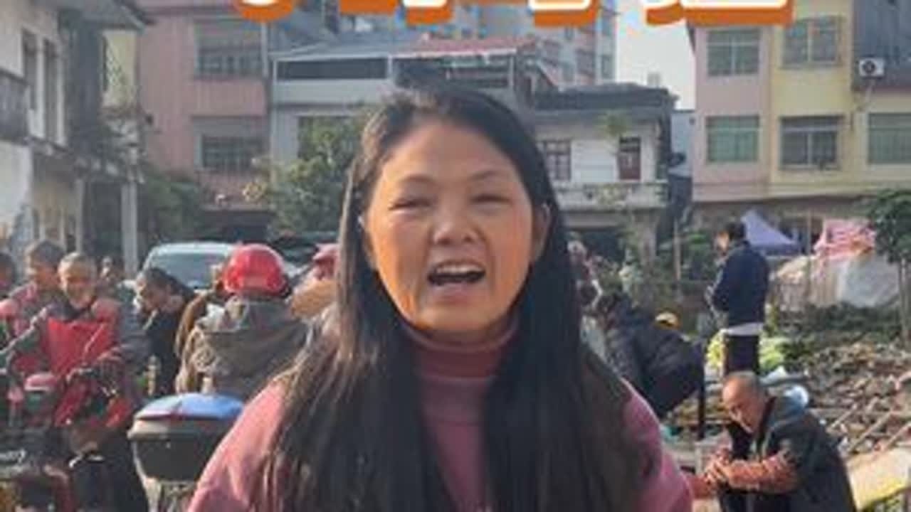 大湾农历一四七墟#大山里的味道有多香#新农人计划2024农村生活 #农村赶集 #乡村振兴dou行动 #我为家乡农产品代言
