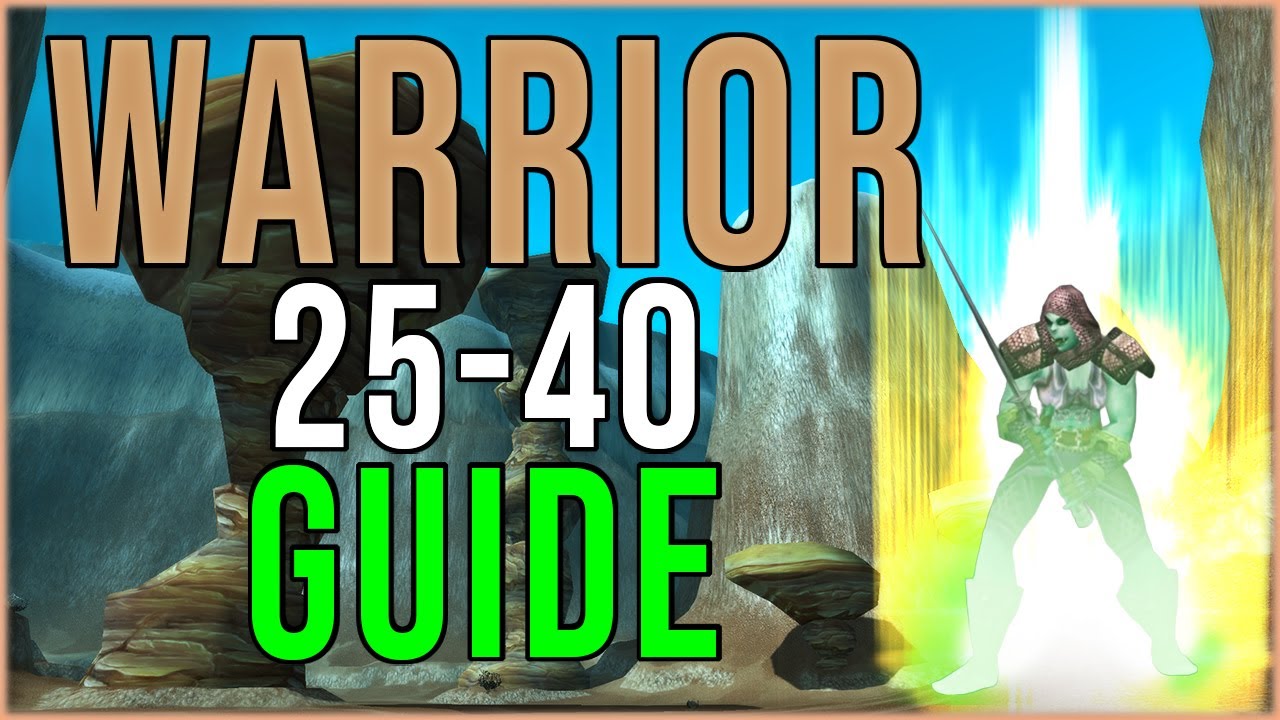 2 MOBS AT ONCE! Phase 2 Warrior 25-40 Leveling Guide SoD WoW