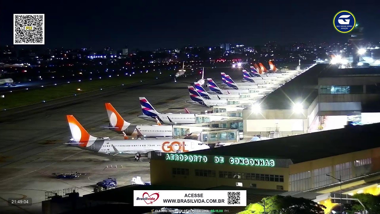 SBSP LIVE #2 - Aeroporto de S&atilde;o Paulo AO VIVO - CGH Airport - 26/12 Manh&atilde;