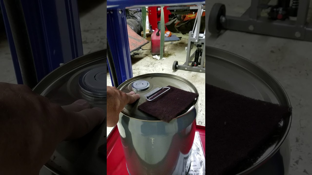 Harbor Freight parts washer build