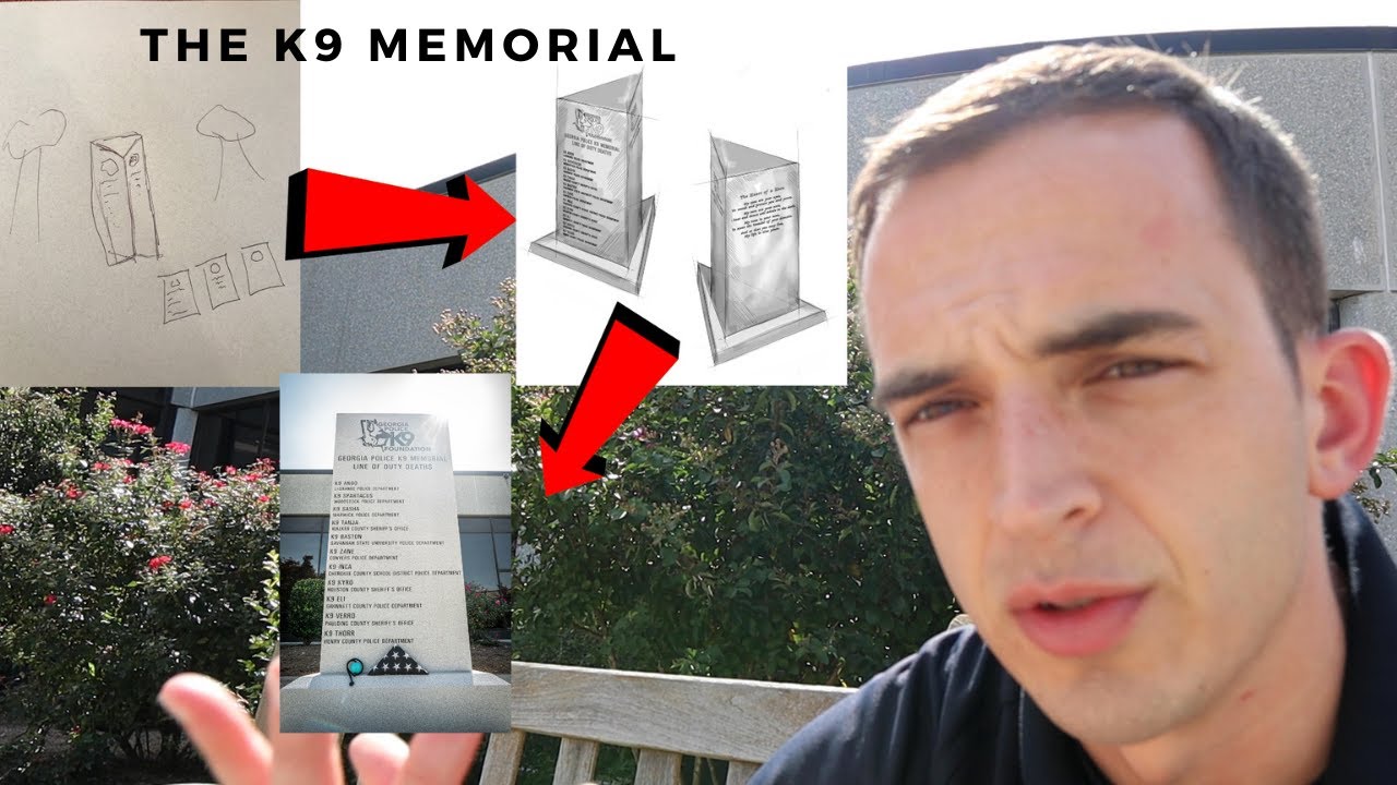 In the Line of Duty Death K9 Memorial
