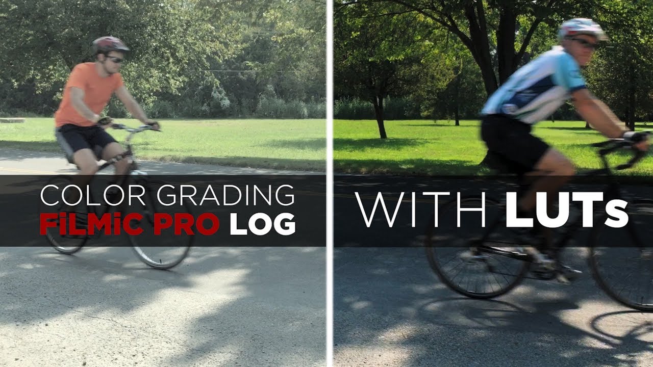 Color Grading FiLMiC Pro LogV1 with LUTs