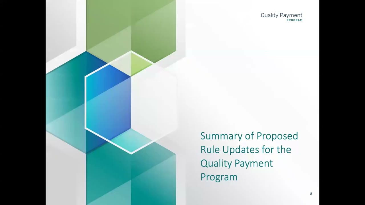 Overview of the 2025 Proposed Rule for the Quality Payment Program