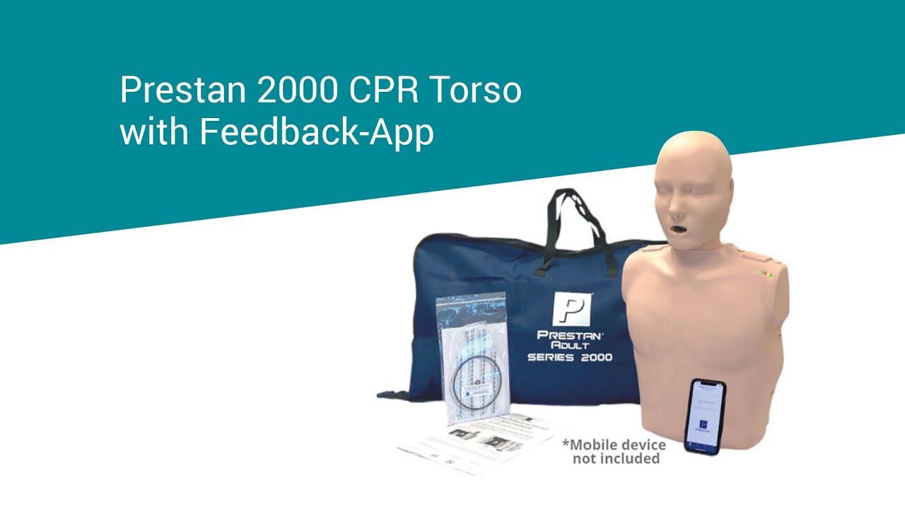 Prestan 2000 CPR Torso with Feedback - App