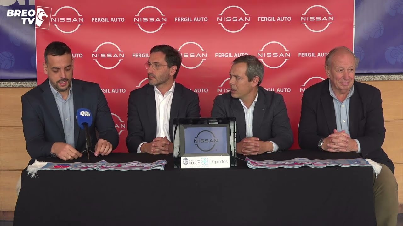 RdP Presentacion do Acordo CB Breogán e Nissan Fergil Auto