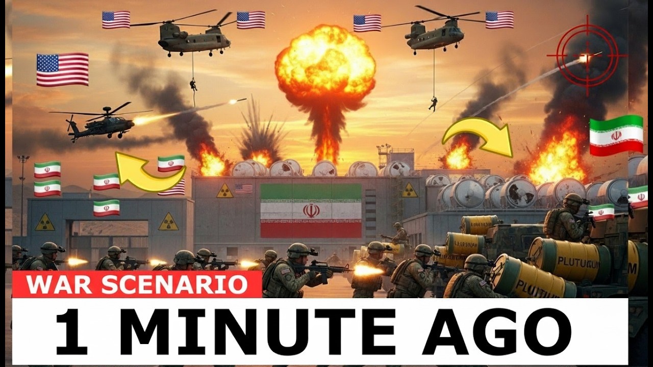 US Rangers RAID Iranian Plutonium Reactor Site — 60kg Plutonium SEIZED in 72 Hours (Fictional)