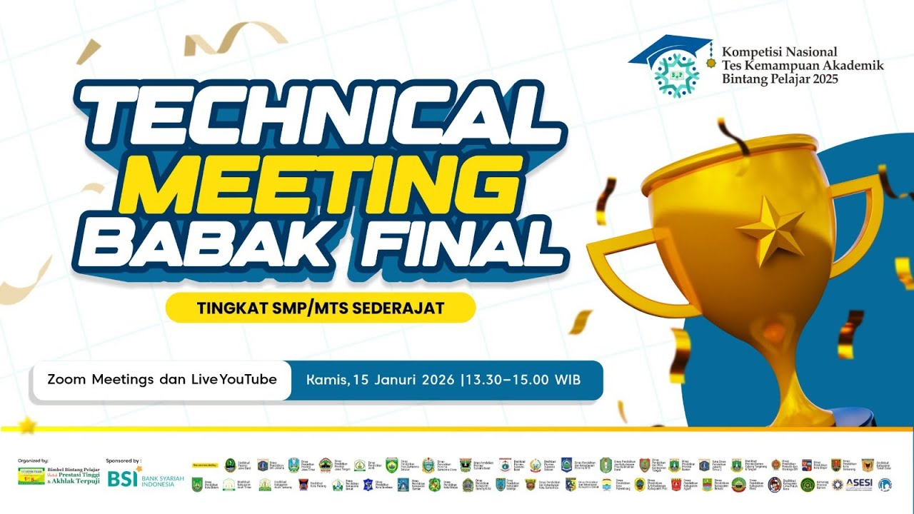 TECHNICAL MEETING BABAK FINAL KENAL TKA BINTANG PELAJAR 2025 🔥