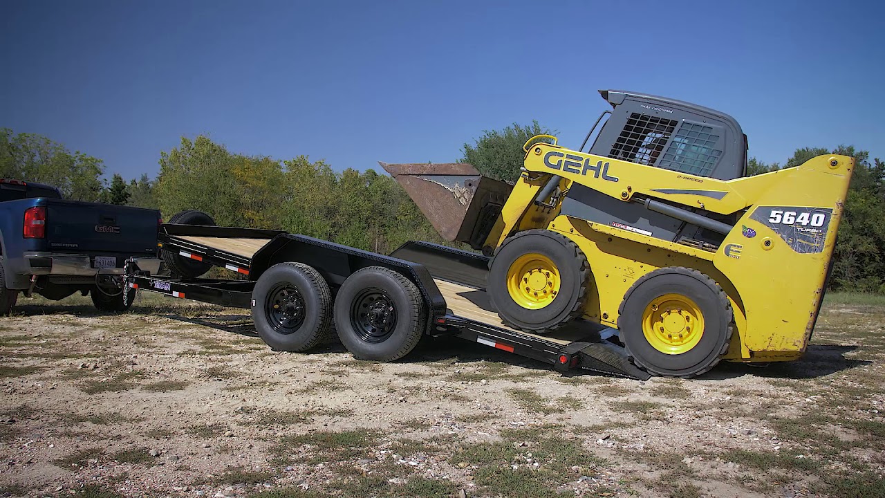 Titan Trailer Mfg   Tilt Bed Trailer