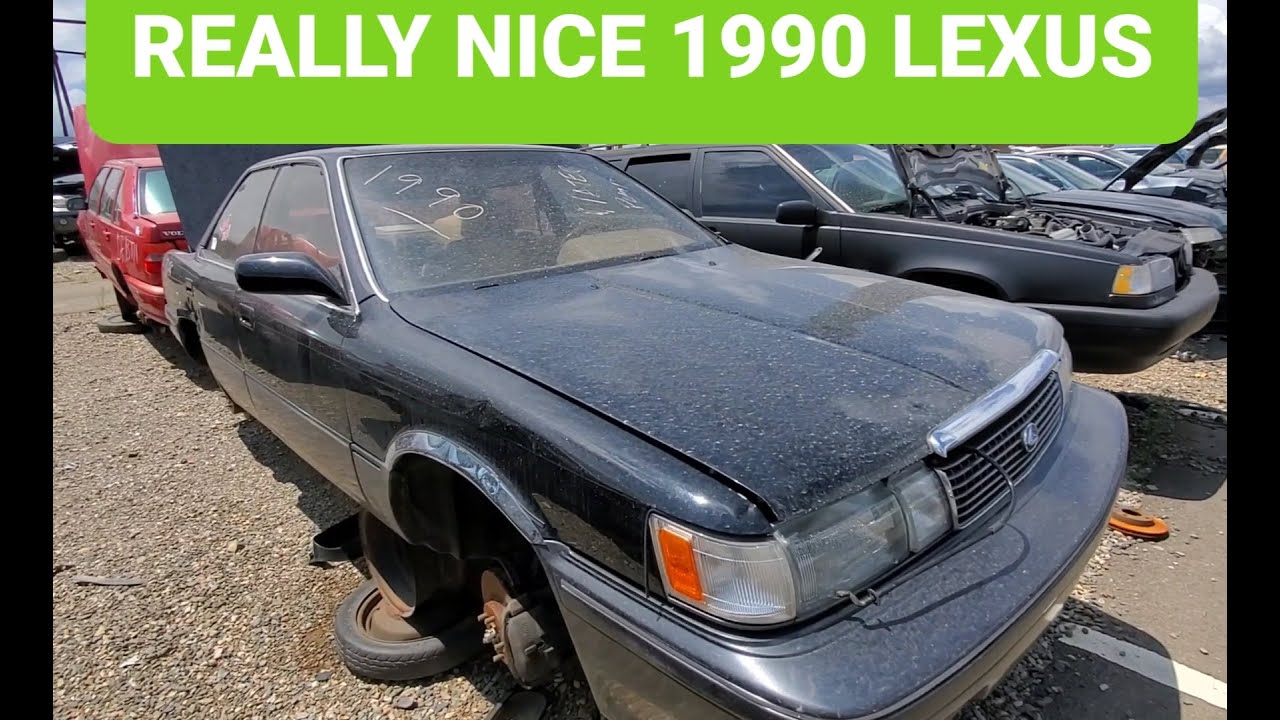 Check out this 1990 Lexus ES250 in the Junkyard!
