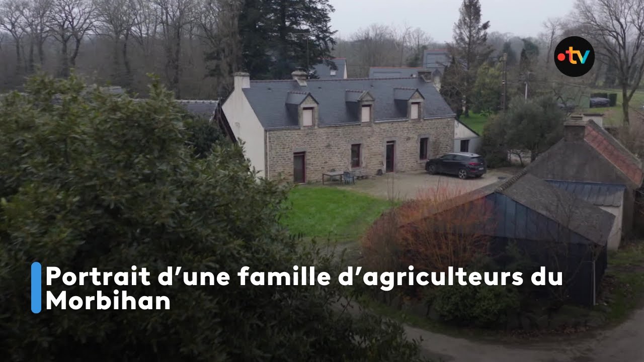 Portrait d'une famille d'agriculteurs du Morbihan
