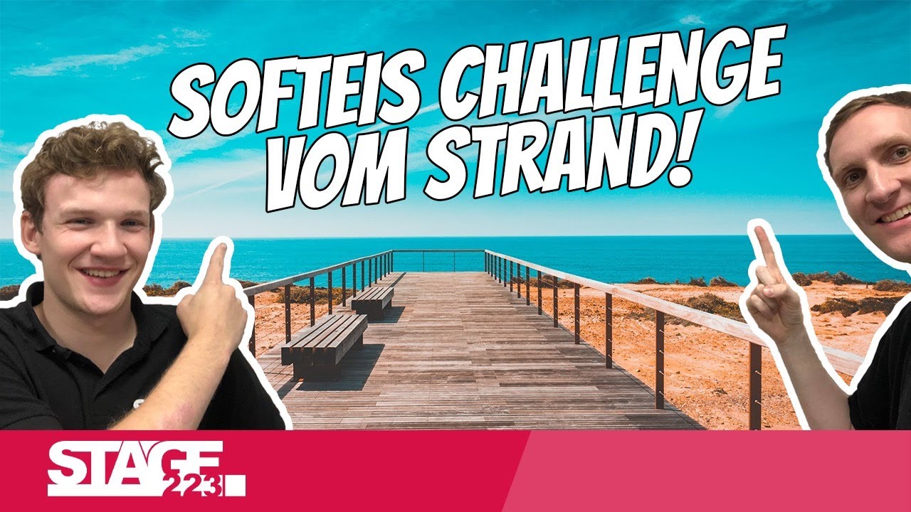 Softeis-Challenge am Strand | stage223 Deutschland Tour 🇩🇪