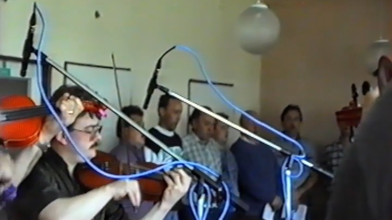 Nahrávanie hudobného albumu ˝V Pohorelej jeden dom˝ 1994 → Archívne video [Pohorelá, Slovensko]