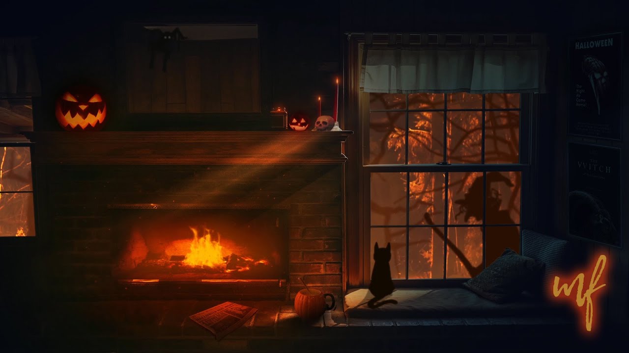 Cozy Autumn Cabin of the Witch ASMR Ambience