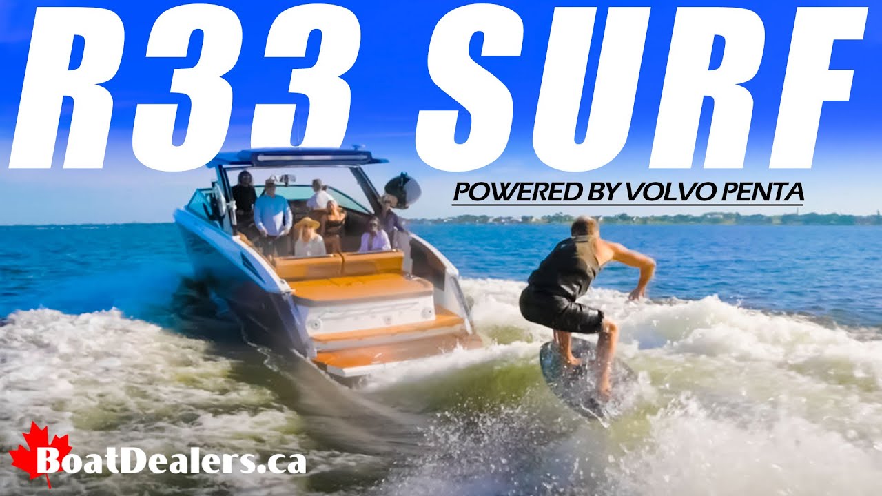 All New Cobalt Boats R33 Surf Powered By Volvo Penta