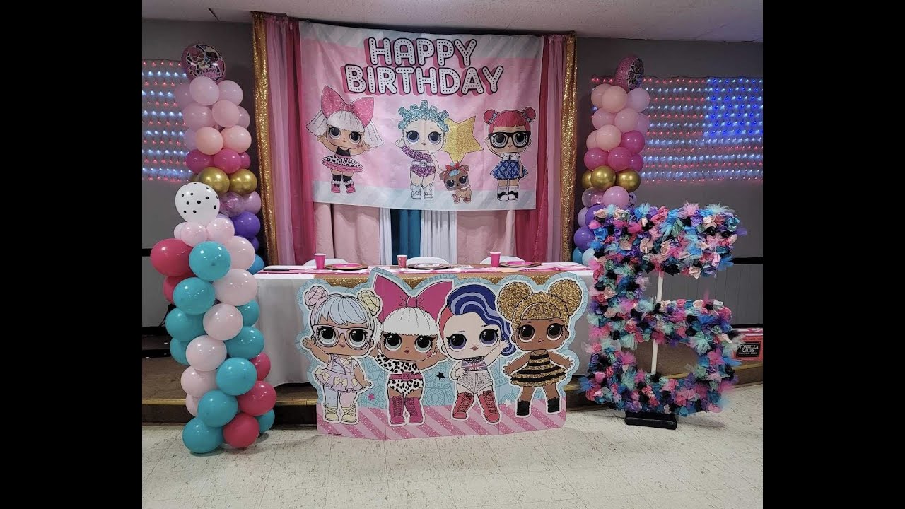 LOL Surprise Birthday Party Idea