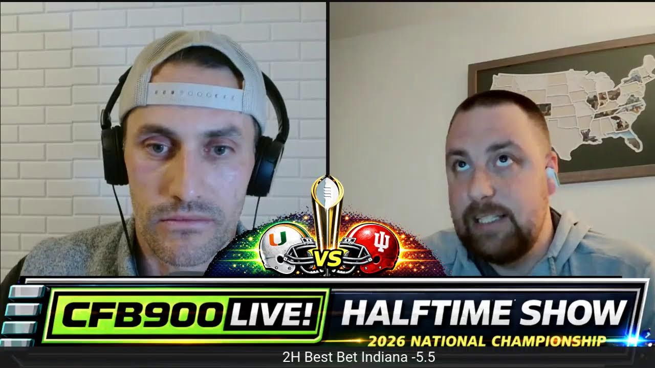 LIVE NOW! #Nationalchampionship 2nd Half Best Bets