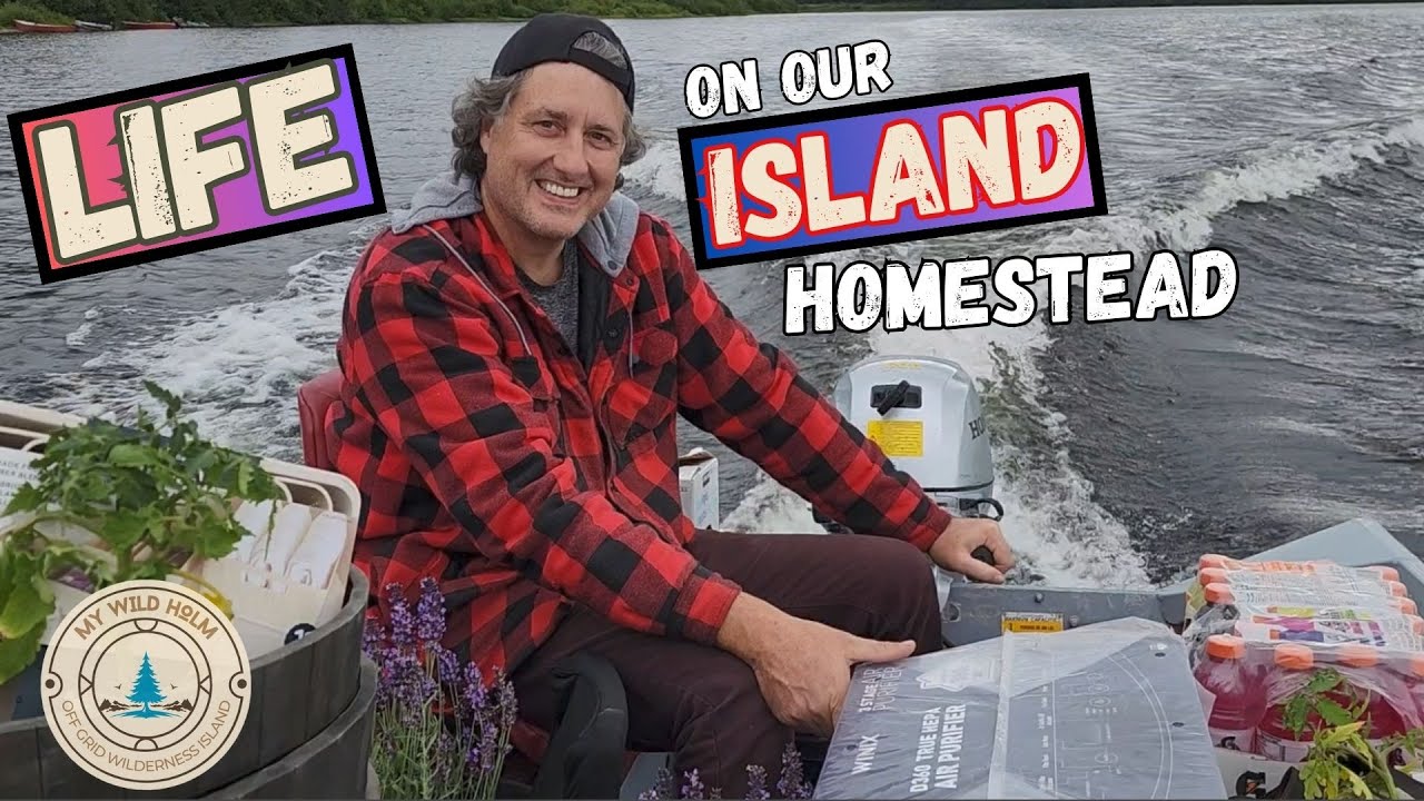 Жизнь на нашем частном острове Wilderness Island Homestead | MY WILD HOLM - Сезон 2, Эпизод 19