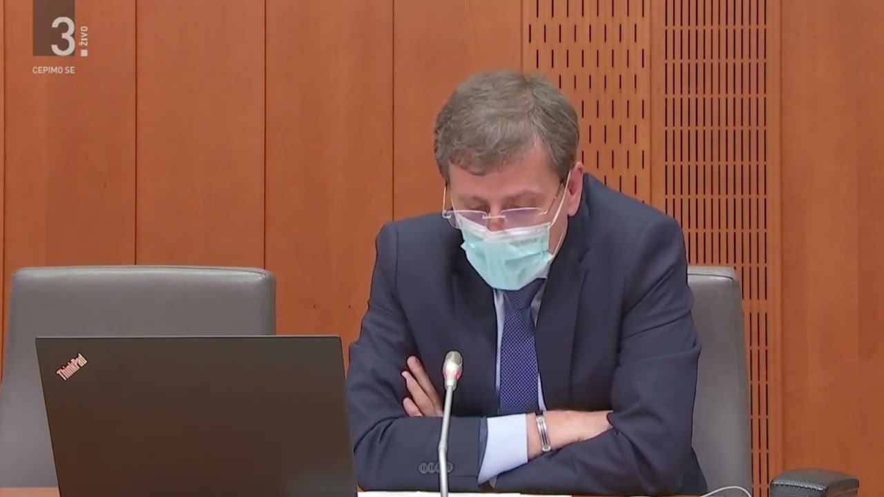Jani M&ouml;derndorfer na zasli&scaron;anju Roka Snežiča