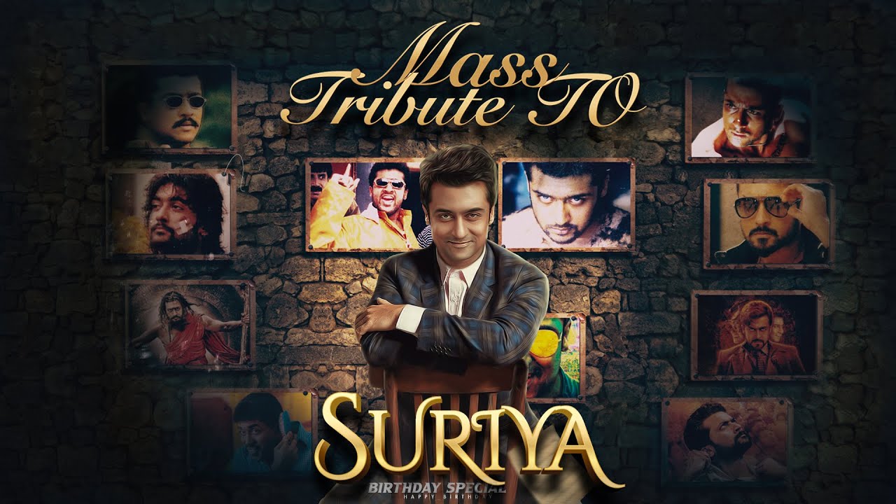 Suriya Birthday Special Mashup 2021| July 23 | Tribute To Suriya | Manzoor Rasheed