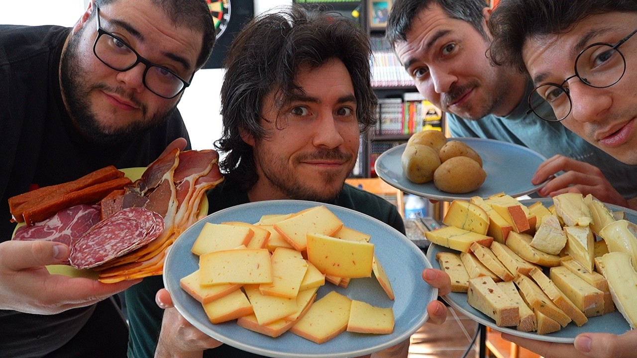 RACLETTE à 4 avec Johan, François et William
