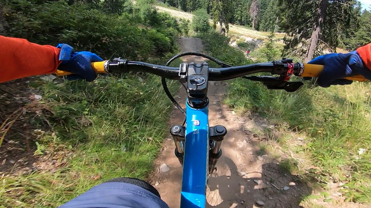 MTB- PAMPOROVO Bike Park - The Flow trail- my son POV 🤘( 10 years old)  20.08.2021