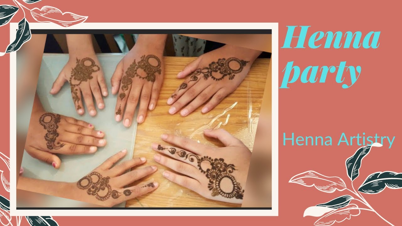 Party Henna | Khafif design | sylhet - Bangladesh
