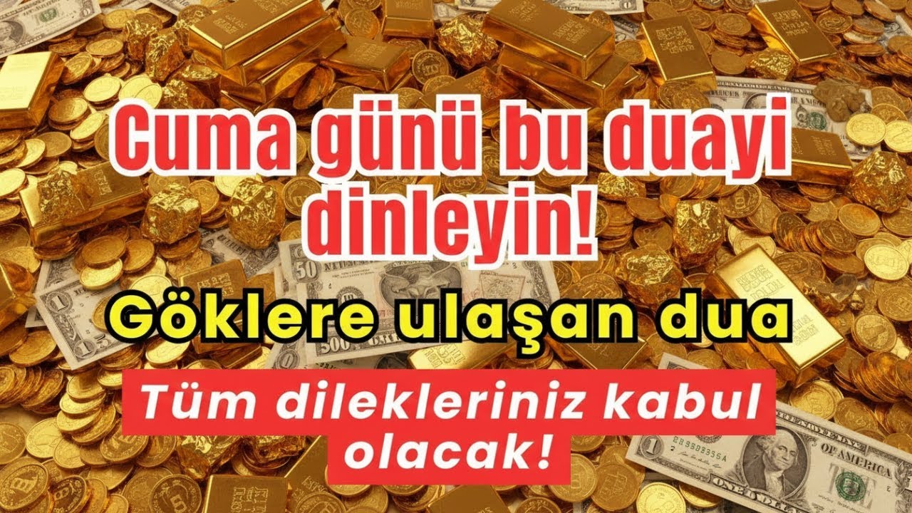 ✨🕌 Cuma Günü Bu Duayı Dinle! - Göklere Ulaşan Dua, Tüm Dileklerin Kabul Olacak! 🕌✨