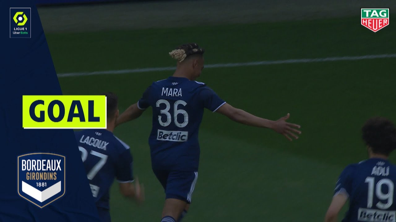 Goal Sekou MARA (11' - FC GIRONDINS DE BORDEAUX) GdB - SRFC (1-0) 20/21