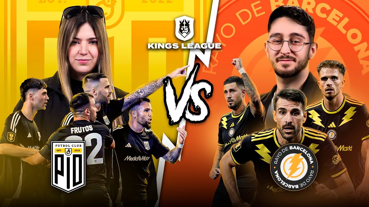 PIO FC vs Rayo de Barcelona ⚽🐥 | Jornada 2 Kings League | Rivers