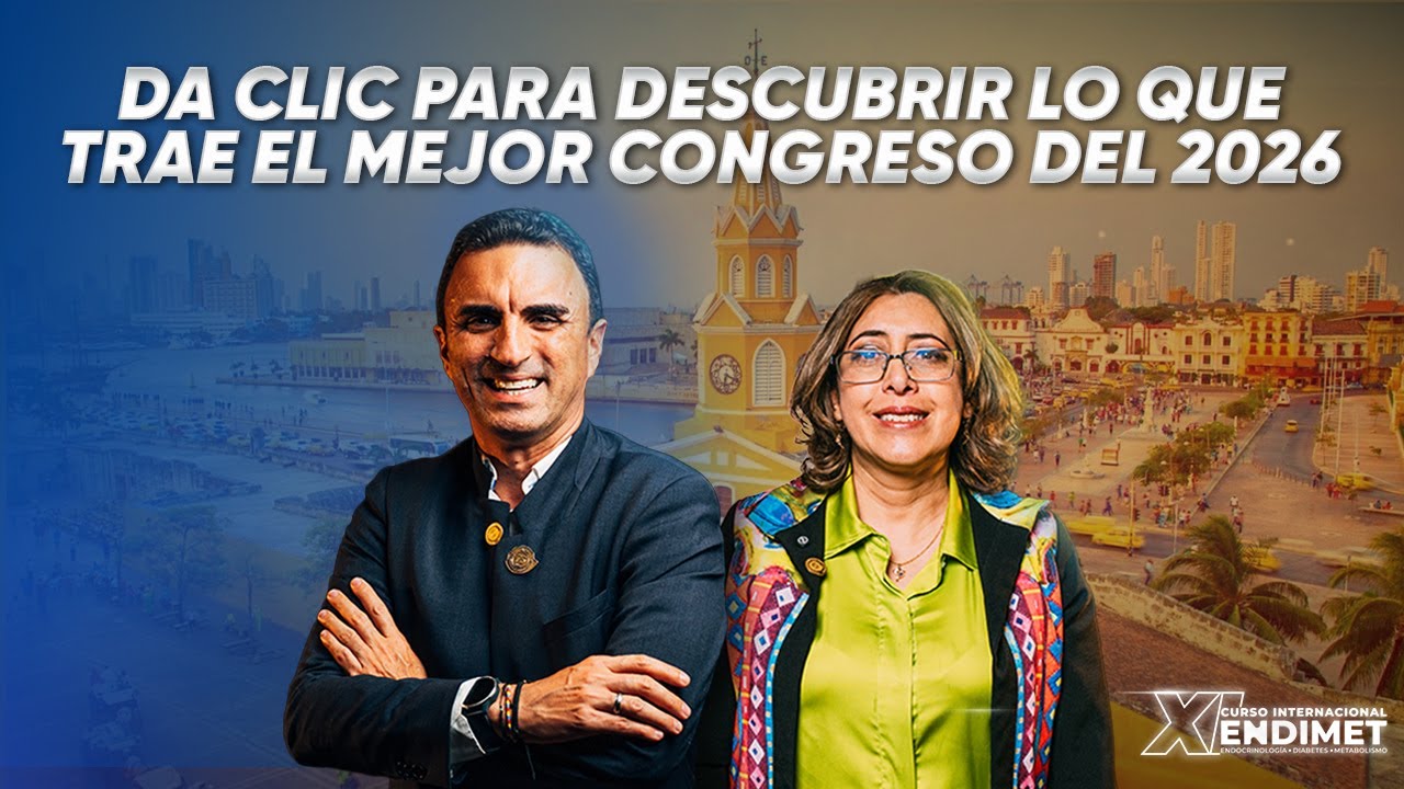 XI ENDIMET - CURSO INTERNACIONAL ENDOCRINOLOGÍA, DIABETES Y METABOLISMO 2026