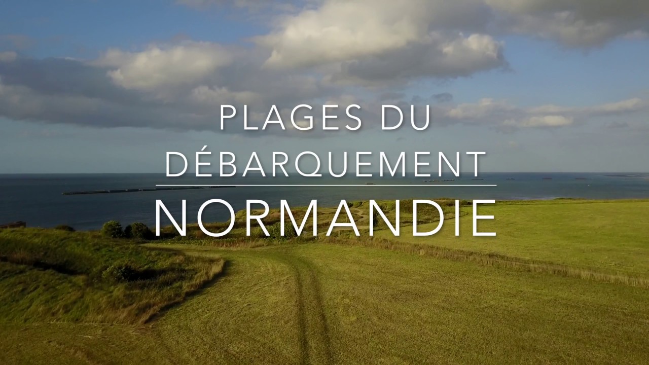 Normandie Arromanches Longues sur Mer drône