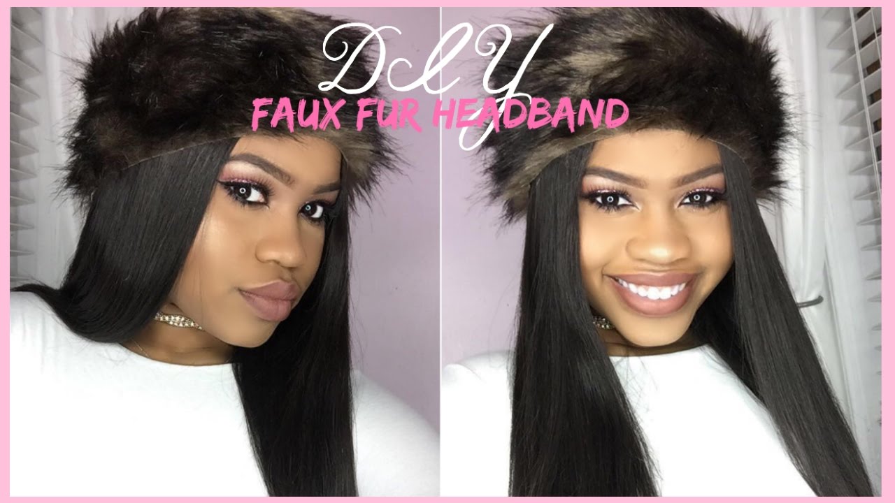 DIY FAUX FUR HEADBAND | Only $3 !!!