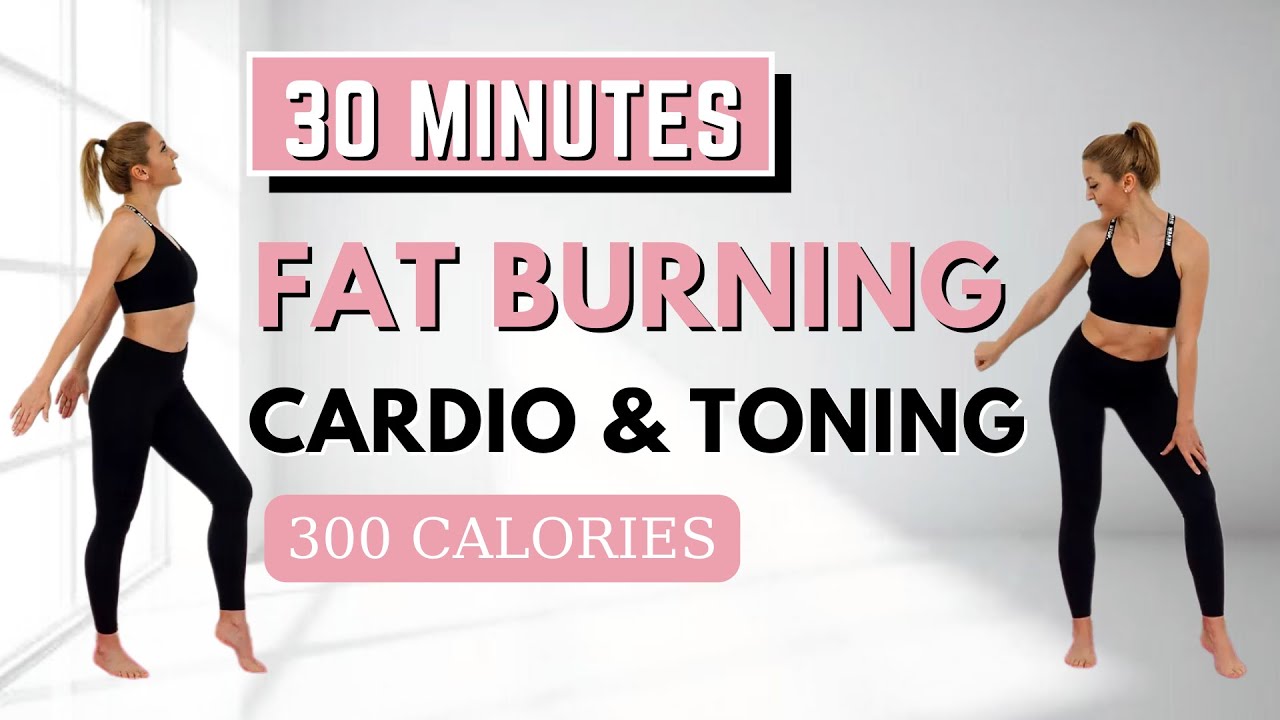 🔥30 MIN CARDIO & TONING 🔥FULL BODY BURN🔥ALL STANDING🔥NO JUMPING🔥BODYWEIGHT WORKOUT🔥