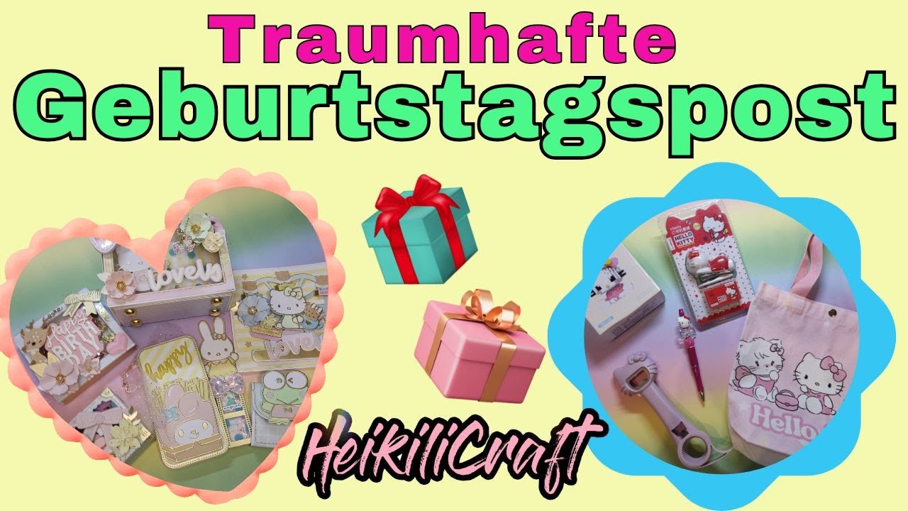 Mega coole Geburtstags Post 😱 Von tollen Perlen zum basteln bis Hello Kitty