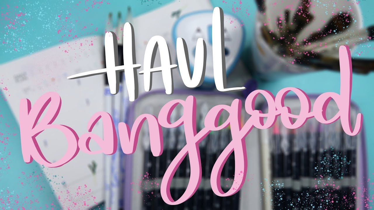 HAUL BANGGOOD │ PAPELERÍA Y BELLAS ARTES [CO]
