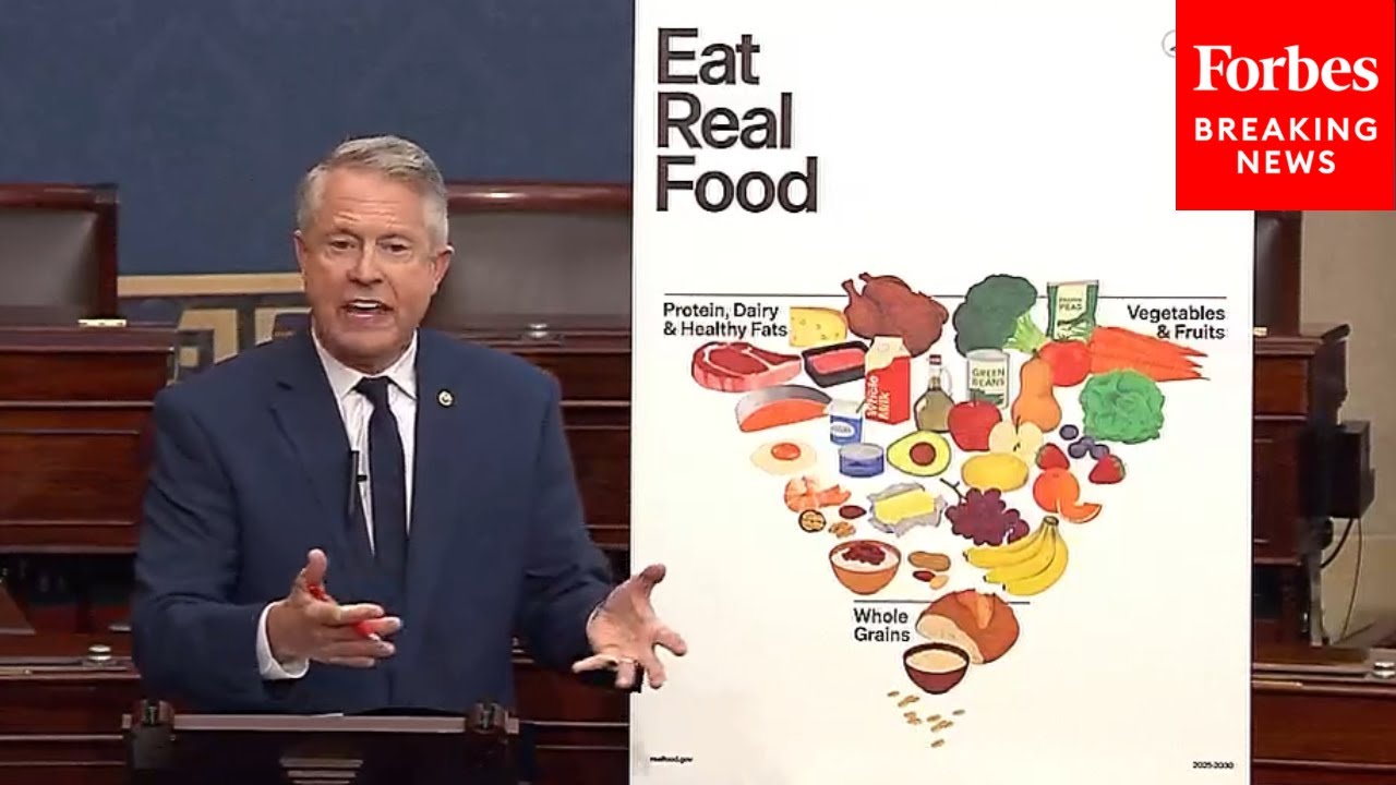 'The Best Medicine In The World Is A Healthy Diet': Marshall Celebrates USDA's Revised Food Pyramid