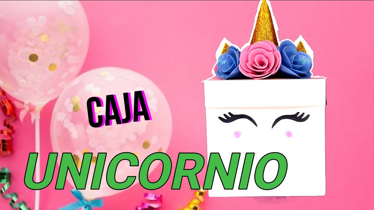 CAJA DE UNICORNIO/Bonito y práctico