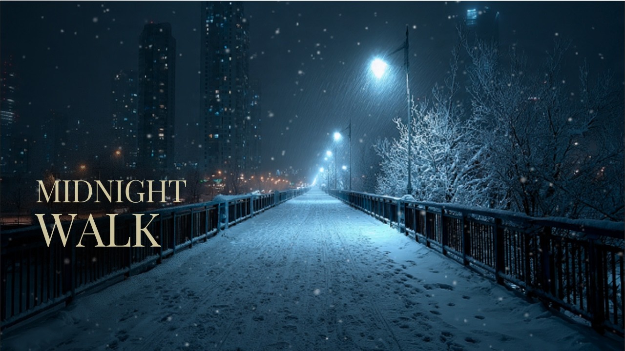 Relaxing Snow Piano | Cozy Winter Ambience for Stress Relief
