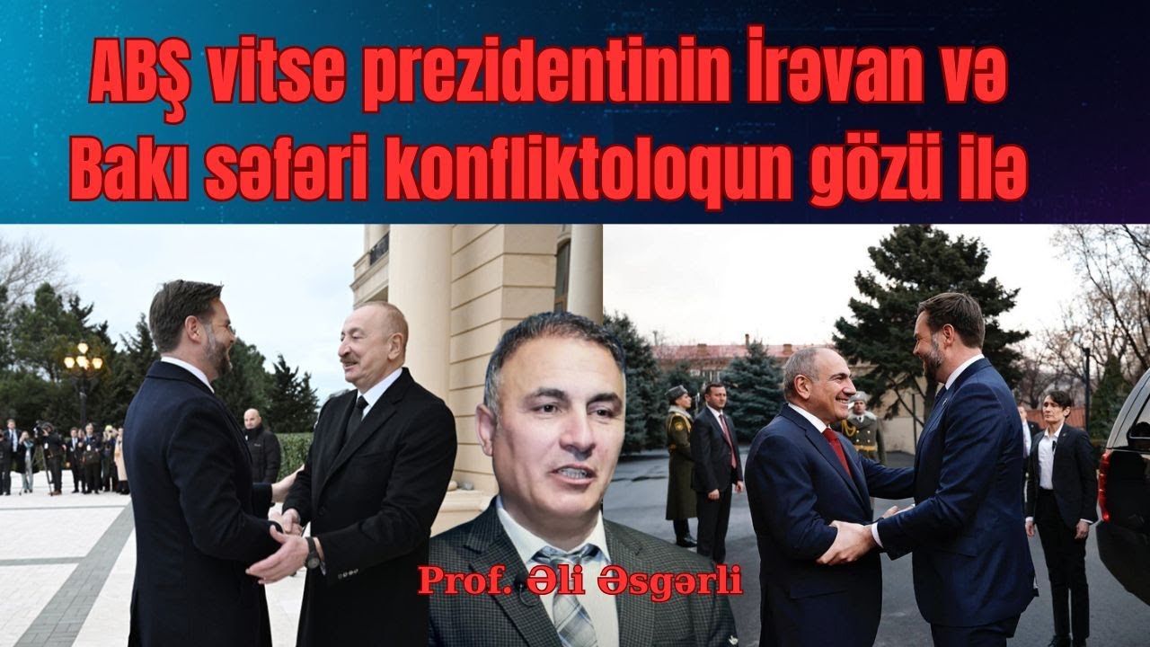 ABŞ Vitse-prezidenti C.D.Vens İrəvana və Bakıya nə üçün gəlib?İrəvan və Bakıa fərqli yanaşması.. 📱