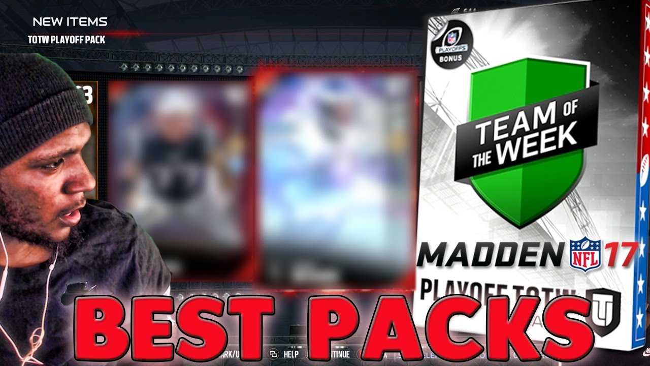 BEST PACKS THIS YEAR! 4 ELITES 1 PACK! MUT 17 PACK OPENING |  Madden 17 Ultimate Team