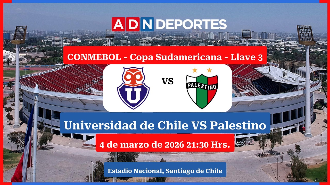 Universidad de Chile vs. Palestino | Copa Sudamericana 2026