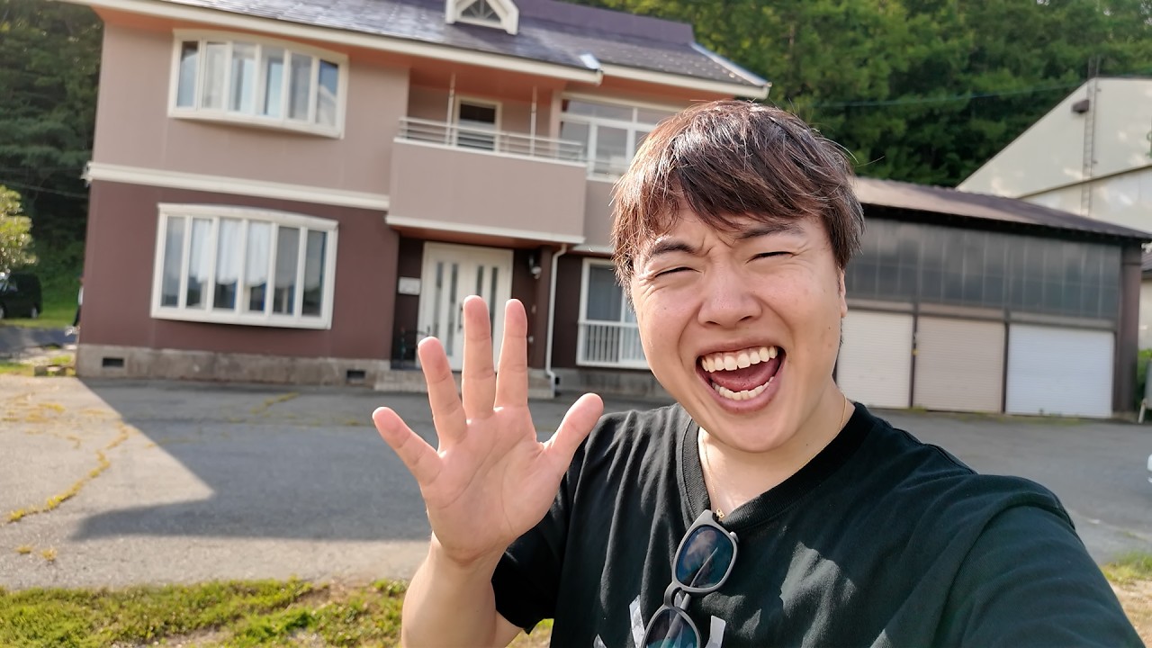 一軒家を貸し切って花火大会見てきた！【マスオ家の夏休み】