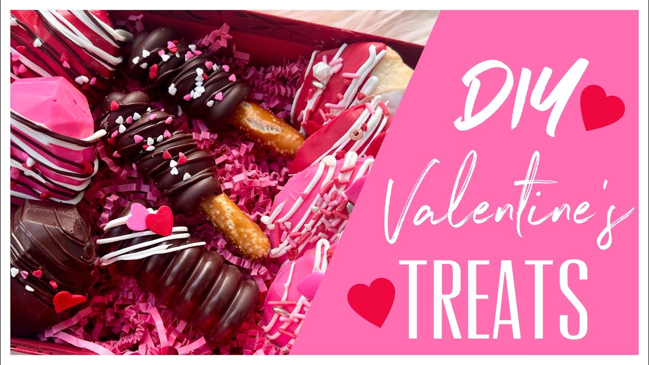 EASY NO BAKE DIY VALENTINE’S DAY TREATS & CANDIES | VALENTINES GIFT IDEAS | DIY HOT COCOA BOMBS